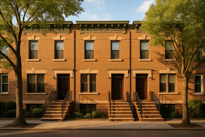 Illustrative Astoria Queens 1920s triplex